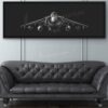 AV-8B Jet Black Lithograph AV-8B Jet Black Lithograph