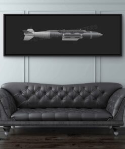 GBU-31v3 Jet Black Lithograph