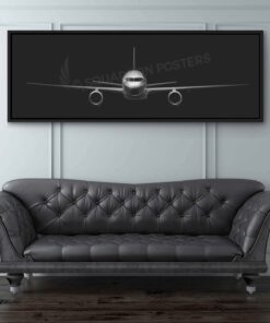 C-32B Personalized Jet Black Lithograph