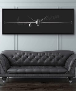 MQ-9 CBP Jet Black Lithograph