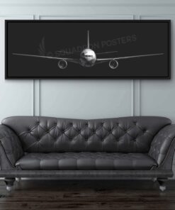 C-40B Personalized Jet Black Lithograph