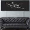 P-51 Mustang Angled Jet Black Lithograph P-51 Mustang Angled Jet Black Lithograph
