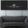 P-8A Jet Black Lithograph P-8A Jet Black Lithograph