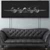 B-17 Flying Fortress Jet Black Lithograph B-17 Flying Fortress Jet Black Lithograph