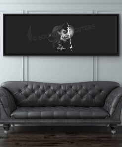 Griffins Jet Black Lithograph