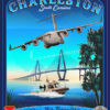 JB_Charleston_C-17_628th_ABW_16x20_FINAL_Sam_Willner_SP01702Mfeatured-aircraft-lithograph-vintage-airplane-poster