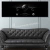 KC-10 2 ARS Jet Black Super Wide Canvas Print