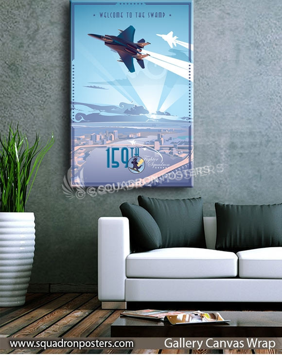 Jacksonsville F-15 159th FS V2_SP00662Lsquadron-posters-vintage-canvas-wrap-aviation-prints