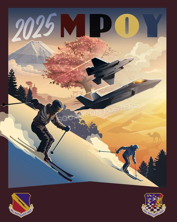 Japan 419th MXG 388th MXG 2025 MPOY Art