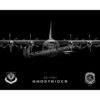 AC-130J, 1 SOAMXS Jet Black Lithograph