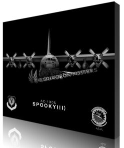 Jet Black AC-130U 1 SOAMXS SP01095-canvas-wrap-lithograph