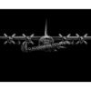 AC-130U Jet Black Lithograph AC-130U Jet Black Lithograph