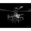 AH-64 Apache Jet Black Lithograph Jet Black AH-64 Apache 20x16 SP01272MFEAT-jet-black-aircraft-lithograph
