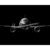 A320 commercial passenger Jet Black Lithograph A320 commercial passenger Jet Black Lithograph
