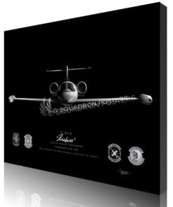 Jet Black Andrews AFB C-21 457th AS FINAL ModifySB SP01673M-featured-canvas-lithograph
