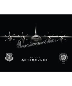 Jet Black C-130J Super Herc SP00946-FEAT-jet-black-aircraft-lithograph-print