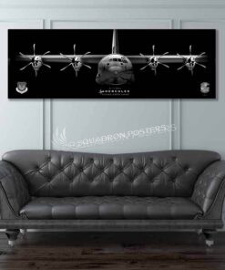Jet Black C-130J Super Herc 37 AMU FCC SP00986-featured-image-military-canvas-print