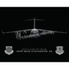 C-17 437th Airlift Wing Jet Black Lithograph