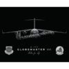 C-17 701st AS Jet Black Lithograph C-17 701st AS Jet Black Lithograph