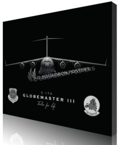 Jet Black C-17 701st AS SP01008-featured-canvas-lithograph
