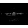 C-17 Globemaster III Jet Black Lithograph