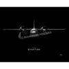 Jet Black C-27 Spartan Lithograph