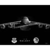 C-5 3rd AS Jet Black Lithograph