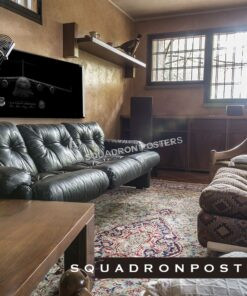 Jet Black Charleston AFB C-17 14 AS 60x20 SP01417-aircraft-squadron-graphics-lithograph-litho-jet-black-aviation-art