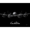 Jet Black “Constellation” with text Lithograph Jet Black “Constellation” with text Lithograph