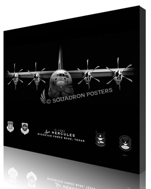JB Dyess AFB 317 OSS Lithograph Squadron Posters