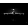 Protected: E-3 Sentry AWACS Jet Black Lithograph
