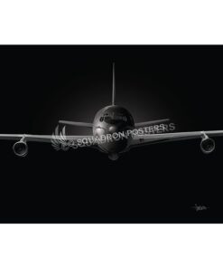 E-8 Jet Black Lithograph