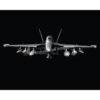 Jet Black EA-18G Lithograph