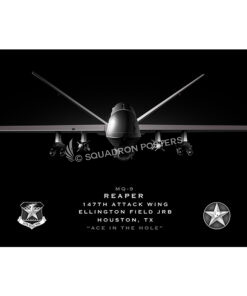 Jet-Black-Ellington-Field-JRB-MQ-9-147th-AW-featured-canvas-poster-lithograph-art