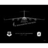 517th AS C-17 Jet Black Lithograph
