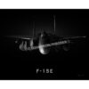 F-15E Jet Black Lithograph