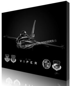 Jet Black F-16 115th FW-SP01076M-featured-canvas-lithograph