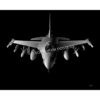 F-16 Jet Black Lithograph F-16 Jet Black Lithograph