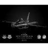 F-16 187th FW Jet Black Lithograph