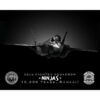 Jet Black F-35A 52nd FS NINJAS Lithograph Jet Black F-35A 52nd FS NINJAS Lithograph