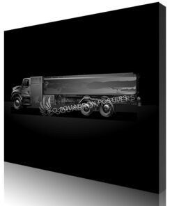 Jet Black Fuel Truck SP01458-featured-canvas-lithograph-art