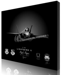 Jet Black Hill AFB F-35 34 FS SP01391-featured-canvas-lithograph-art