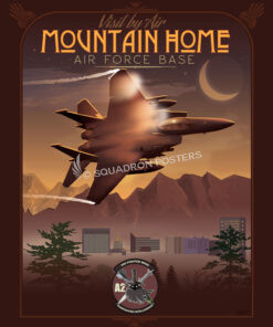 Mountain Home AFB 366th Fighter Wing poster art