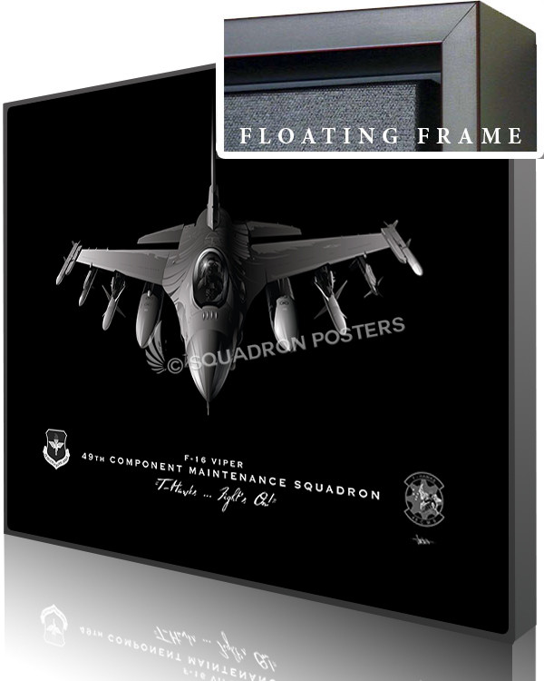 Jet Black Holloman AFB F-16 49 CMS
