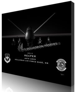 Jet Black Holloman AFB MQ-9 49th AMXS 20x16 FINAL ModifySB-SP01663M-featured-canvas-lithograph