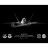 JB Elmendorf-Richardson 90th Fighter Squadron Jet Black Lithograph JB Elmendorf-Richardson 90th Fighter Squadron Jet Black Lithograph