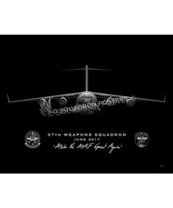 C-17 WIC Class 17A Jet Black Lithograph