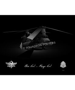 160th SOAR Bravo Co Jet Black Lithograph