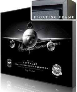 Jet Black JB Mcguire-Dix KC-10 32d ARS V2-SP01407-featured-canvas-framed-aircraft-lithographart