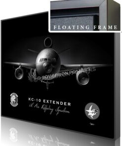Jet Black KC-10 6th ARS SP01071-featured-canvas-framed-aircraft-lithograph